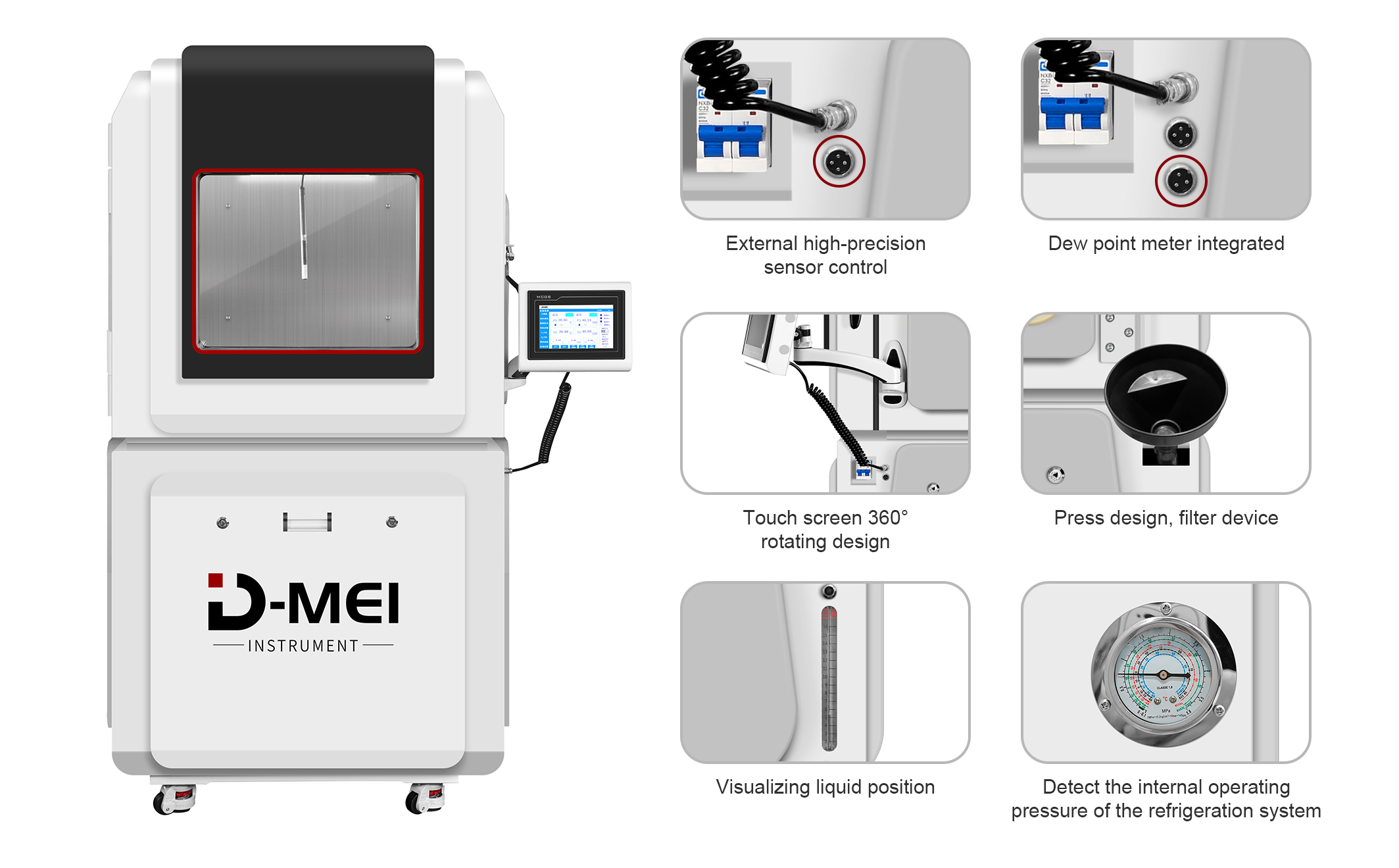 DY-WSX03 DZ Ultra-low Temperature and Humidity Calibration Chamber (-60°C to 100°C)